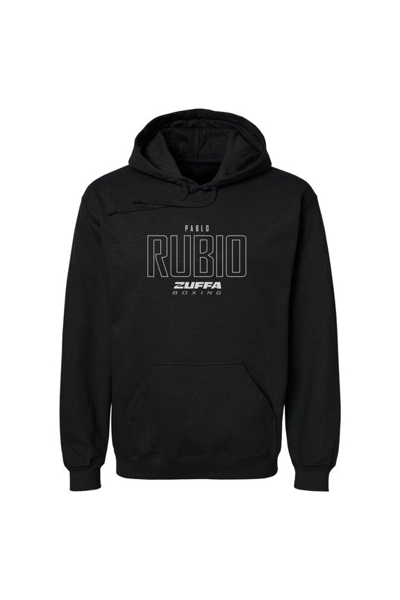 Men's 500 Level Black Pablo Rubio Jr Zuffa Boxing Hoodie