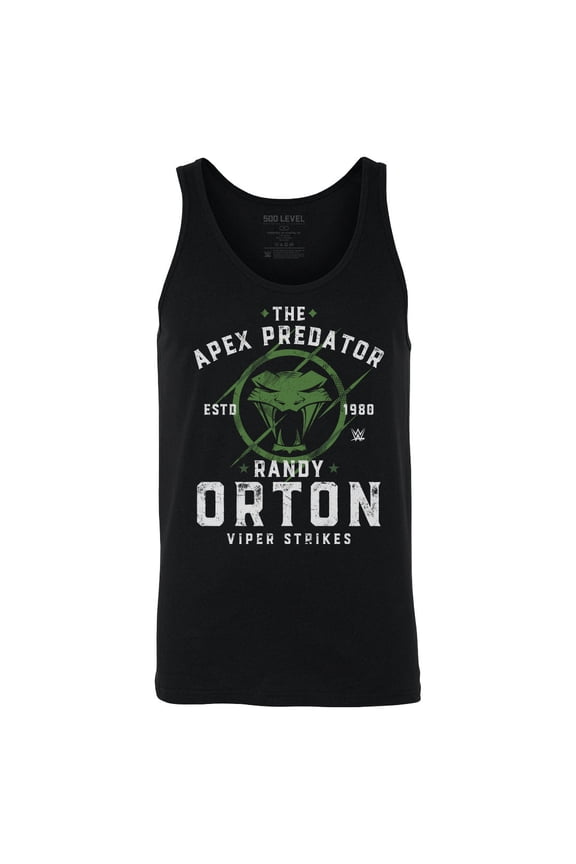 Men's 500 Level Black Randy Orton Apex Predator Tank Top
