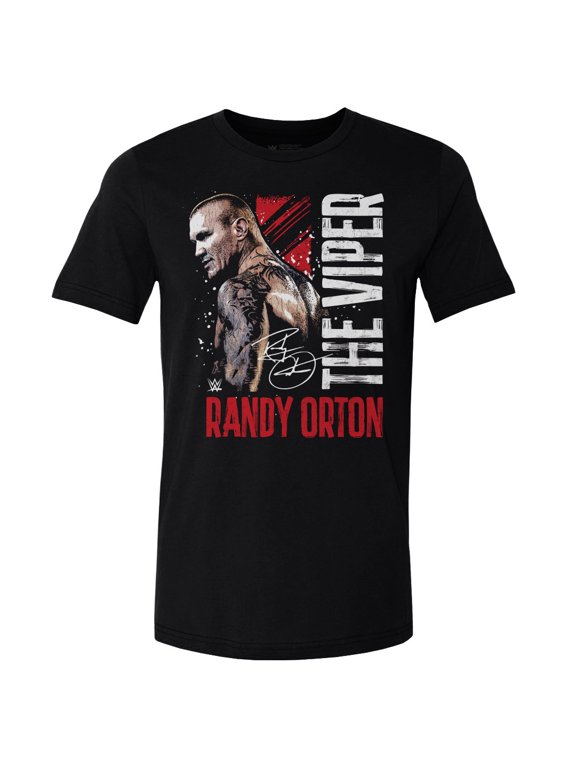 Men's 500 Level Black Randy Orton Gritty T-Shirt