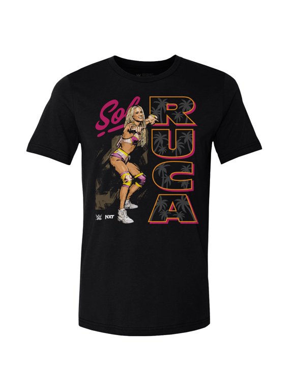 Men's 500 Level Black Sol Ruca Vertical Name T-Shirt
