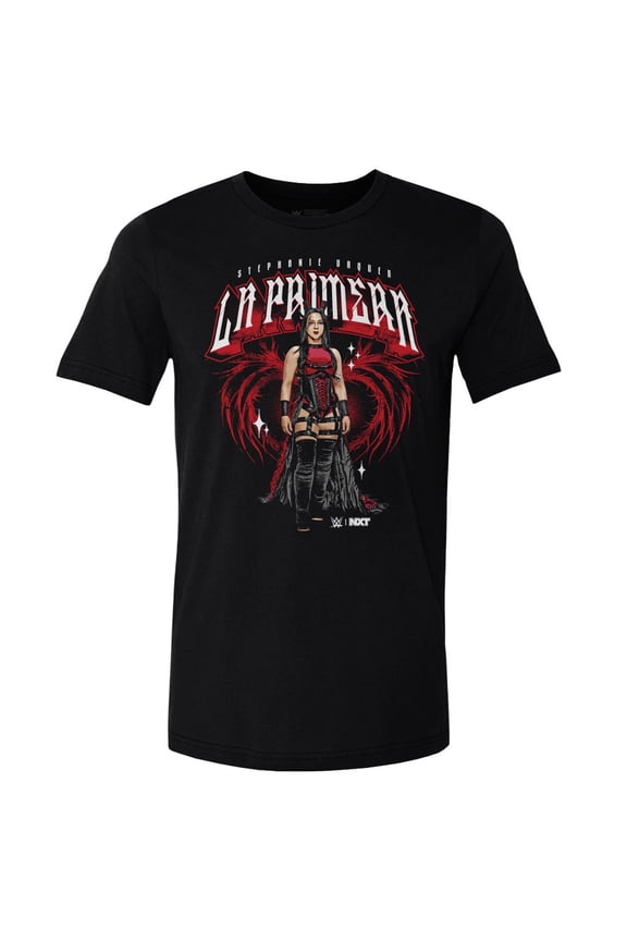 Men's 500 Level Black Stephanie Vaquer La Primera T-Shirt