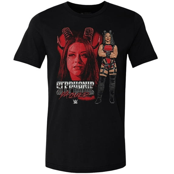 Men's 500 Level Black Stephanie Vaquer Vintage Superstar T-Shirt