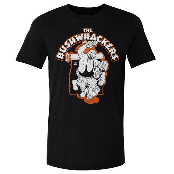 Men's 500 Level Black The Bushwhackers Caricature T-Shirt