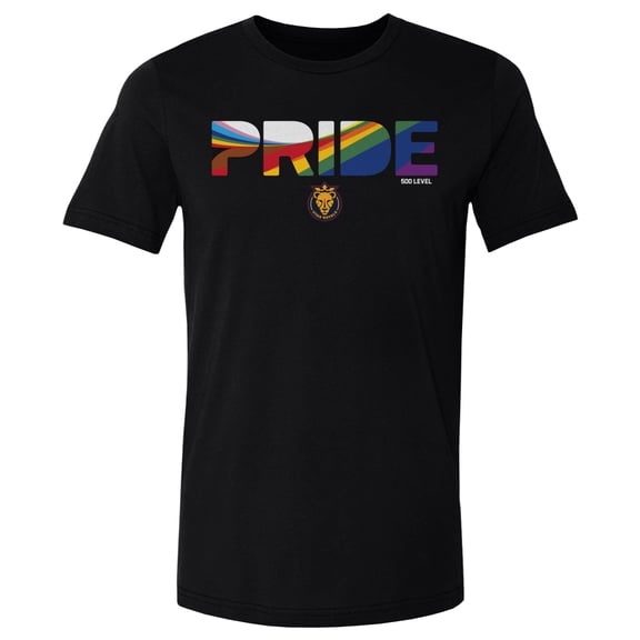 Men's 500 Level Black Utah Royals Pride Stripes Graphic T-Shirt