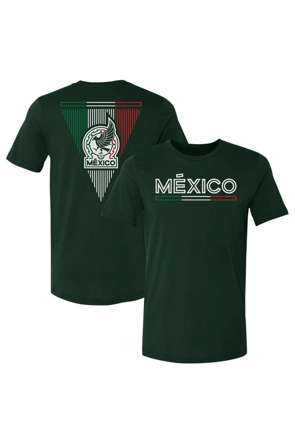 Men's 500 Level Forest Green Mexico National Team Inline F&B T-Shirt