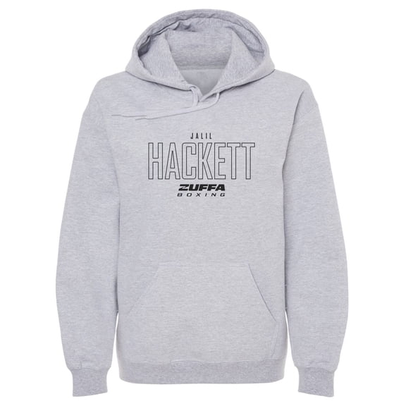 Men's 500 Level Gray Jalil Hackett Zuffa Boxing Hoodie