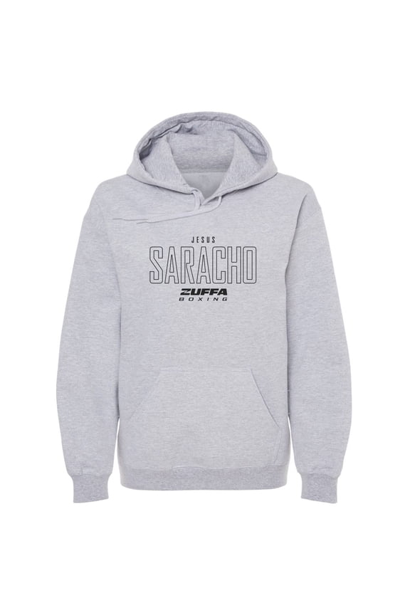 Men's 500 Level Gray Jesus Saracho Zuffa Boxing Hoodie
