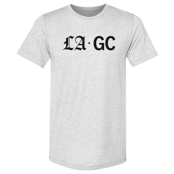 Men's 500 Level Gray Los Angeles Golf Club LAGC Wordmark Premium T-Shirt