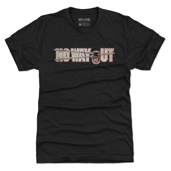 Men's 500 Level Heather Black No Way Out Tri-Blend T-Shirt