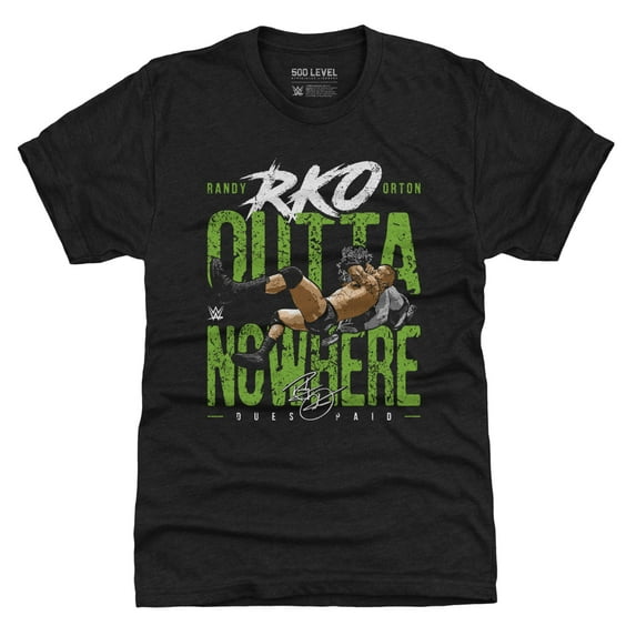 Men's 500 Level Heather Black Randy Orton Premium T-Shirt