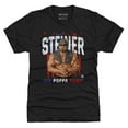 thumbnail image 1 of Men's 500 Level  Heather Black Scott Steiner Big Poppa Pump Premium Tri-Blend T-Shirt, 1 of 1