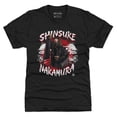 thumbnail image 1 of Men's 500 Level Heather Black Shinsuke Nakamura Mask Tri-Blend T-Shirt, 1 of 1