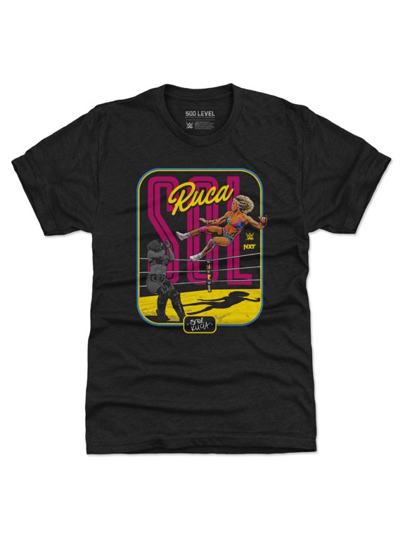 Men's 500 Level Heather Black Sol Ruca Kick Premium Tri-Blend T-Shirt