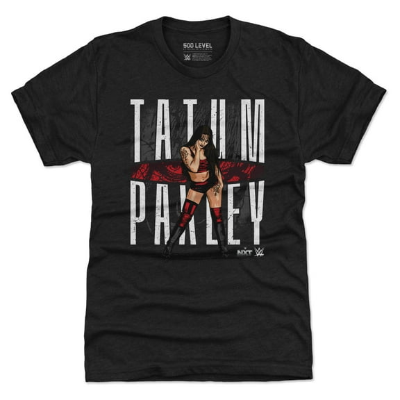 Men's-500 Level Heather Black Tatum Paxley Eyes Premium Tri-Blend T-Shirt