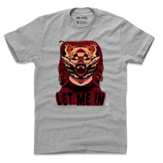 Men's 500 Level Heather Gray Bray Wyatt Let Me In T-Shirt