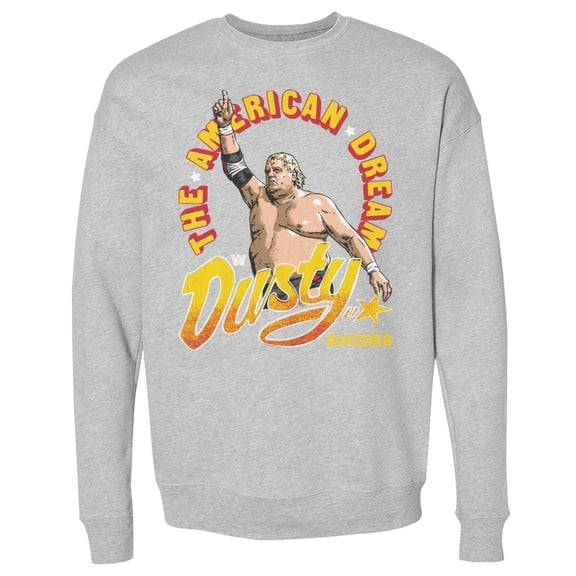 Men's-500 Level  Heather Gray Dusty Rhodes Pullover Sweatshirt