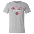 thumbnail image 1 of Men's 500 Level Heather Gray Portland Thorns FC Team Arch Name Graphic T-Shirt, 1 of 1