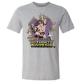 thumbnail image 1 of Men's 500 Level Heather Gray The Ultimate Warrior Retro Vector T-Shirt, 1 of 1