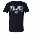 thumbnail image 1 of Men's 500 Level Jalen Williams Navy Oklahoma City Thunder Elite Player T-Shirt, 1 of 1