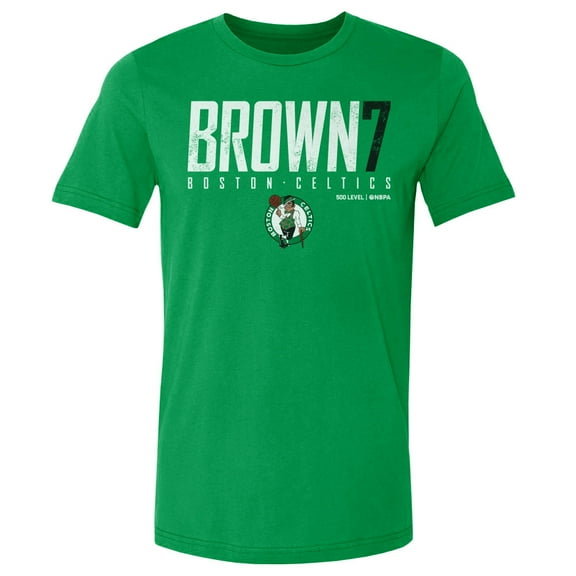 Men's 500 Level Jaylen Brown Kelly Green Boston Celtics Elite Player T-Shirt