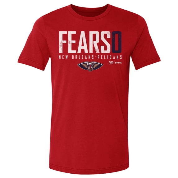 Men's 500 Level Jeremiah Fears Red New Orleans Pelicans Elite T-Shirt