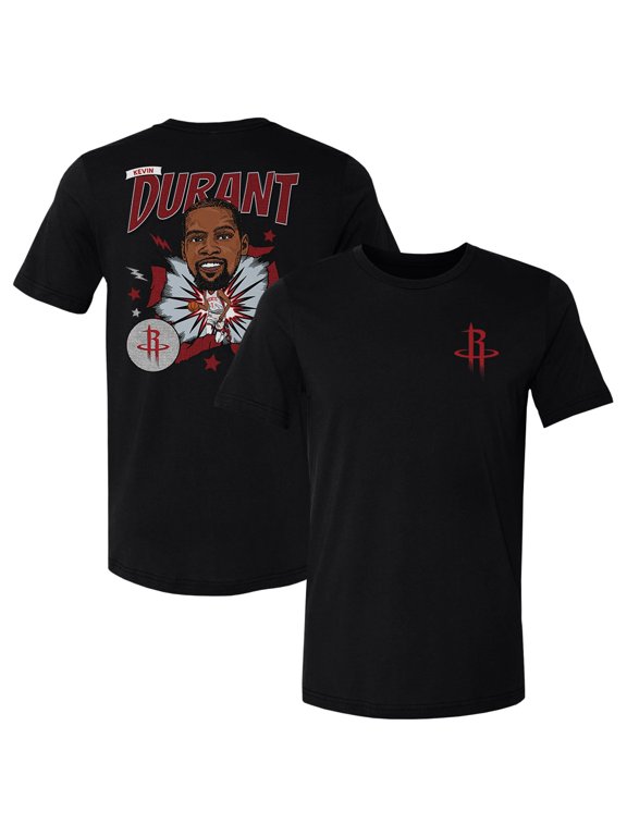 Men's 500 Level Kevin Durant Black Houston Rockets Caricature T-Shirt