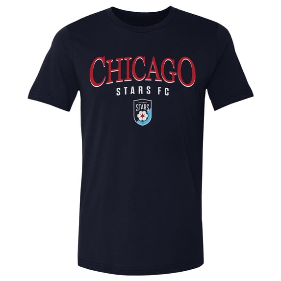 Men's 500 Level Navy Chicago Stars FC Team Arch Name Graphic T-Shirt