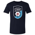 thumbnail image 1 of Men's 500 Level Navy Chicago Stars FC Vintage Primary Logo Graphic T-Shirt, 1 of 1