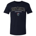 thumbnail image 1 of Men's 500 Level Navy North Carolina Courage Team Arch Name Graphic T-Shirt, 1 of 1