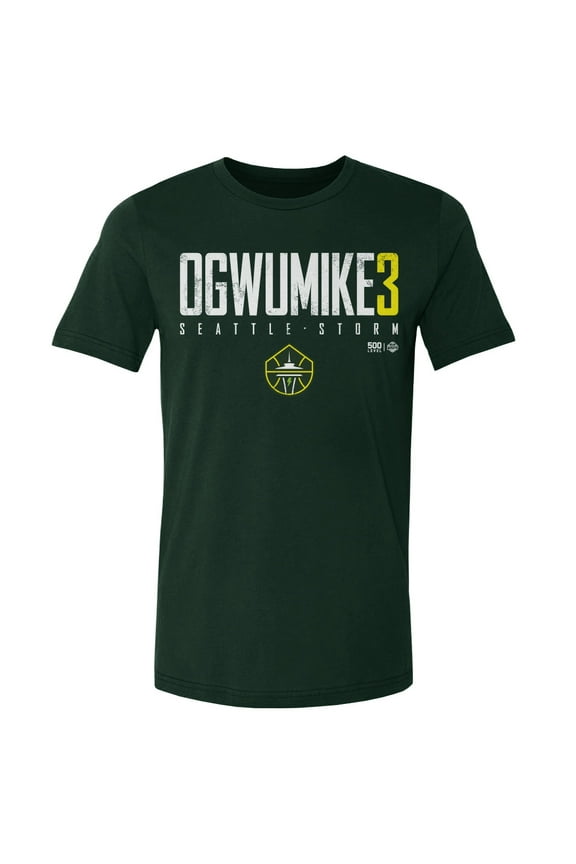 Men's 500 Level Nneka Ogwumike Green Seattle Storm Elite Player T-Shirt
