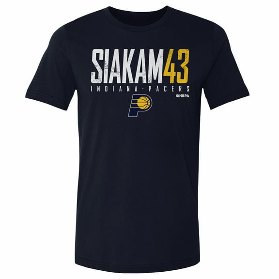 Men's 500 Level Pascal Siakam Navy Indiana Pacers Elite Player T-Shirt