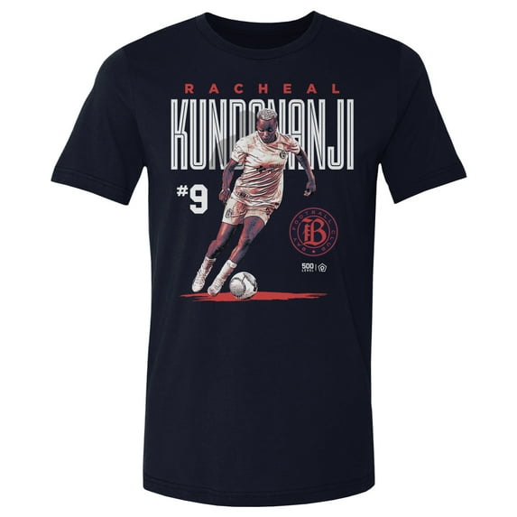 Men's 500 Level Racheal Kundananji Navy Bay FC Player Bitmap Graphic T-Shirt