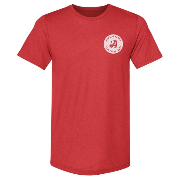 Men's 500 Level Red Atlanta Drive GC Roundel Pocket Premium T-Shirt