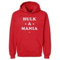thumbnail image 1 of Men's 500 Level  Red Hulk Hogan Hulk-A-Mania Pullover Hoodie, 1 of 1