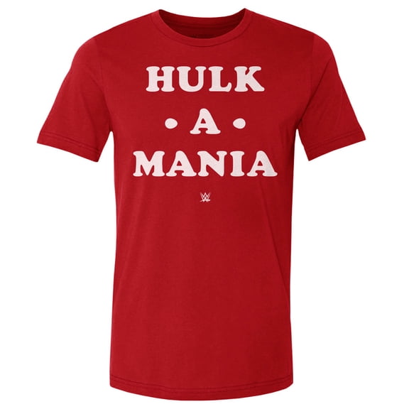 Men's 500 Level  Red Hulk Hogan Hulk-A-Mania T-Shirt