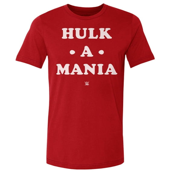 Men's 500 Level Red Hulk Hogan Hulk-A-Mania T-Shirt