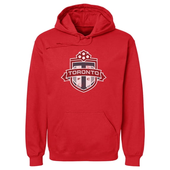 Men's 500 Level Red Toronto FC Distressed Primary Logo Pullover Hoodie