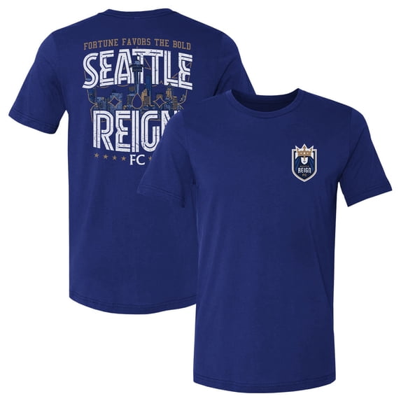 Men's 500 Level Royal Seattle Reign FC Hometown Graphics T-Shirt
