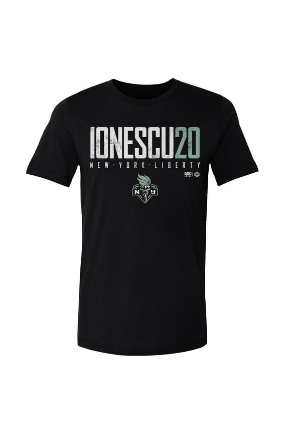 Men's 500 Level Sabrina Ionescu Black New York Liberty Elite T-Shirt