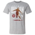 thumbnail image 1 of Men's 500 Level Sophia Wilson Heather Gray Portland Thorns FC Player Bitmap Graphic T-Shirt, 1 of 1