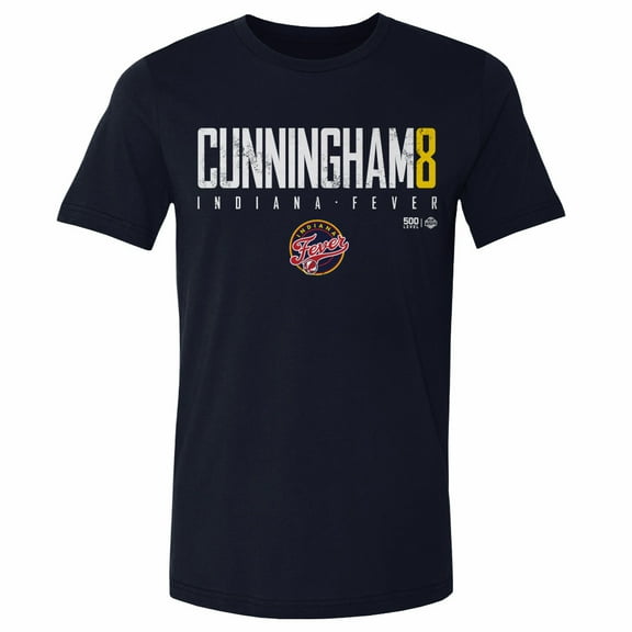 Men's 500 Level Sophie Cunningham Navy Indiana Fever Elite Player T-Shirt