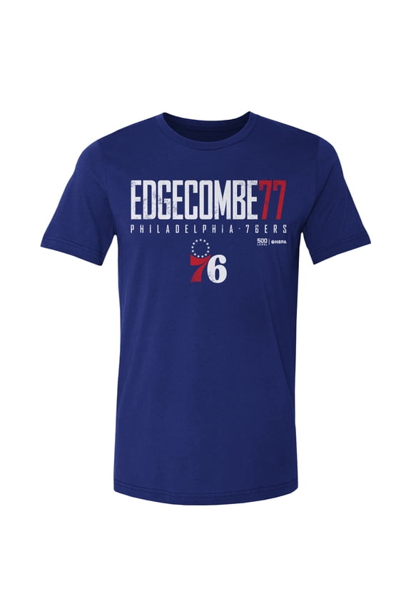 Men's 500 Level VJ Edgecombe Royal Philadelphia 76ers Elite T-Shirt