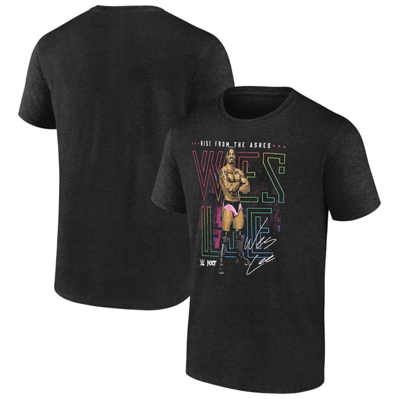 Men's 500 Level Wes Lee Black From the Ashes Tri-Blend T-Shirt
