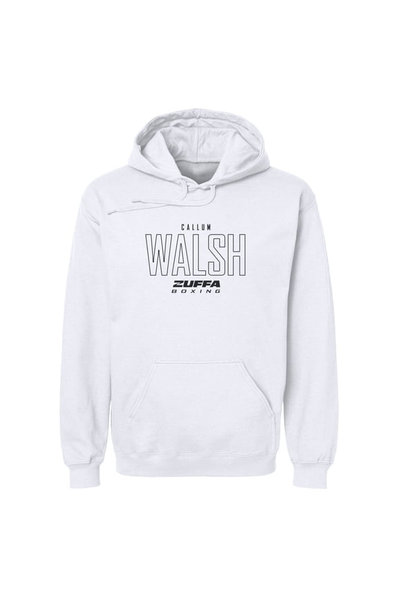 Men's 500 Level White Callum Walsh Zuffa Boxing Hoodie