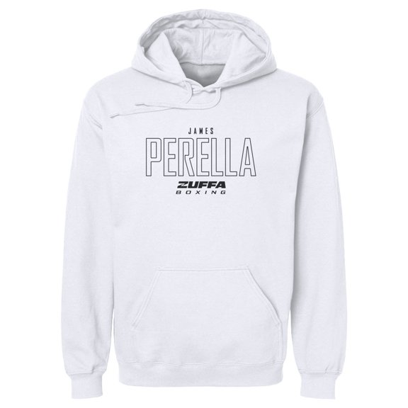 Men's 500 Level White James Perella Zuffa Boxing Hoodie