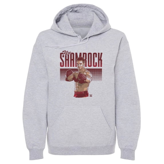 Men's 500 Level White Ken Shamrock Pullover Hoodie