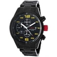 thumbnail image 1 of Men's 50042-BB-11YL Stealth Chronograph Black Watch, 1 of 5