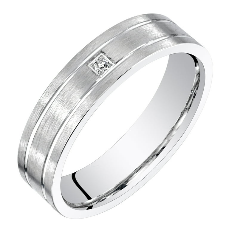 14k gold mens wedding on sale band 5mm