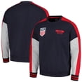 thumbnail image 1 of Men's 5th & Ocean by New Era Navy USMNT Athleisure Pullover Sweatshirt, 1 of 3