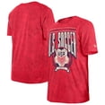 thumbnail image 1 of Men's-5th & Ocean by New Era  Red USMNT Throwback Boxy T-Shirt, 1 of 3